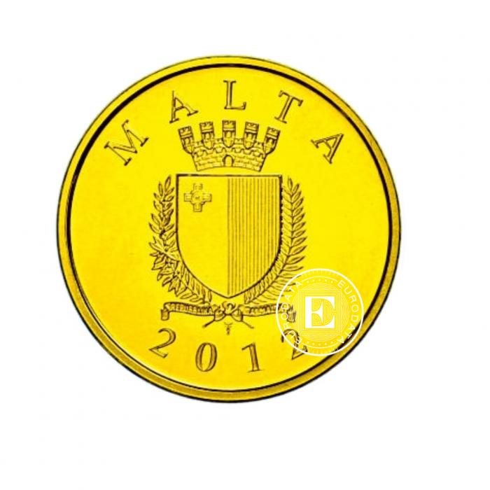 50 Eur (6.50 g)  złota PROOF moneta Antonio Sciortino, Malta 2012