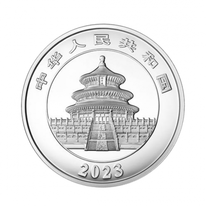 1 kg Silbermünze PROOF Panda, China 2023 