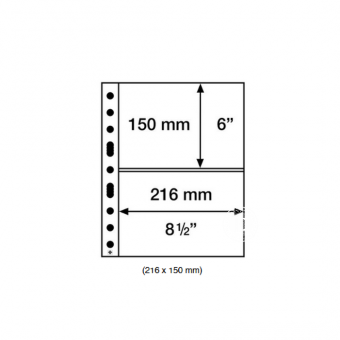 Plastikinių įmaučių SH 312 pakuotė, Leuchtturm