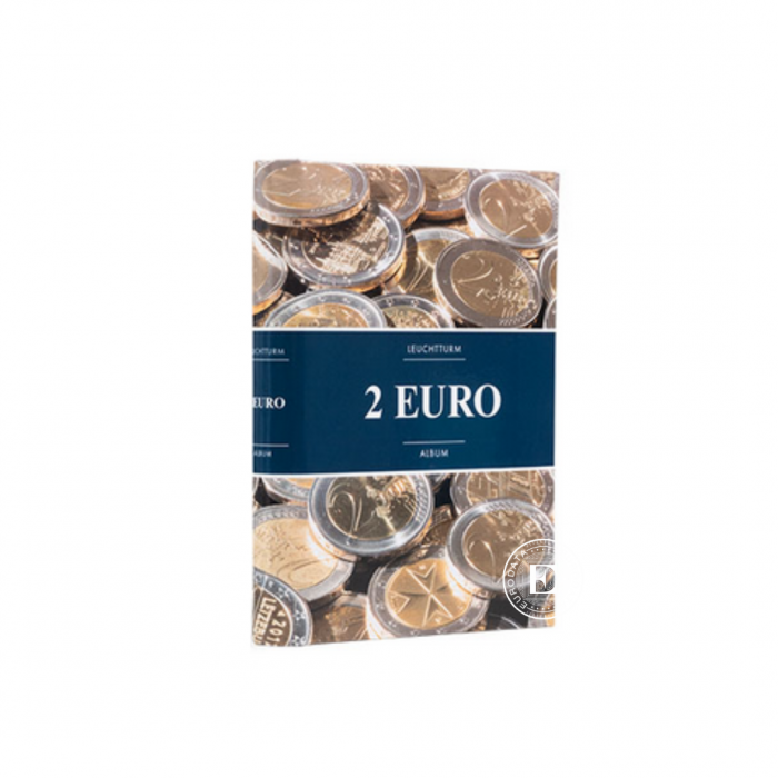 Pocket coin album for 2 euro coins, Leuchtturm