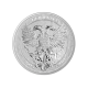 1 oz (31.10 g) sidabrinė moneta Mythical Forest - Buko lapas, Lenkija 2023 (su sertifikatu)
