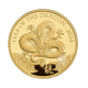 25 livres (7.80 g) pièce d'or PROOF Lunar III - Year of  Dragon, Grande Bretagne 2024 (avec certificat)