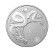 1 oz (31.10 g) sidabrinė moneta Drakono metai  (LUNAR RAM), Australija 2024