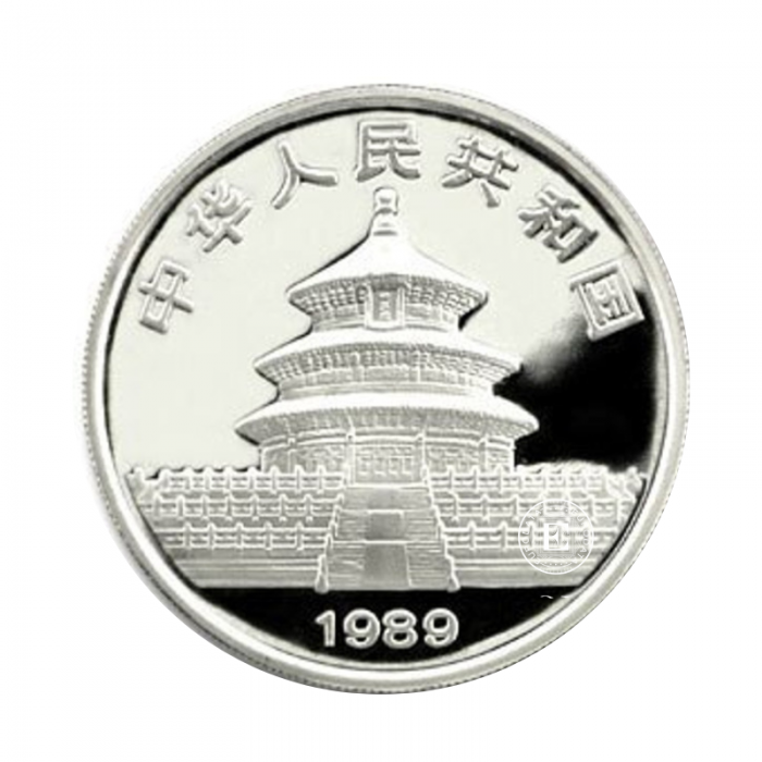 1 oz (31.10 g) silver coin Panda, China 1989