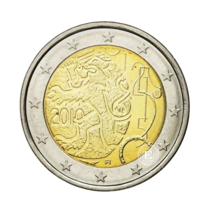 2 Eur Münze Currency Decree, Finnland 2010