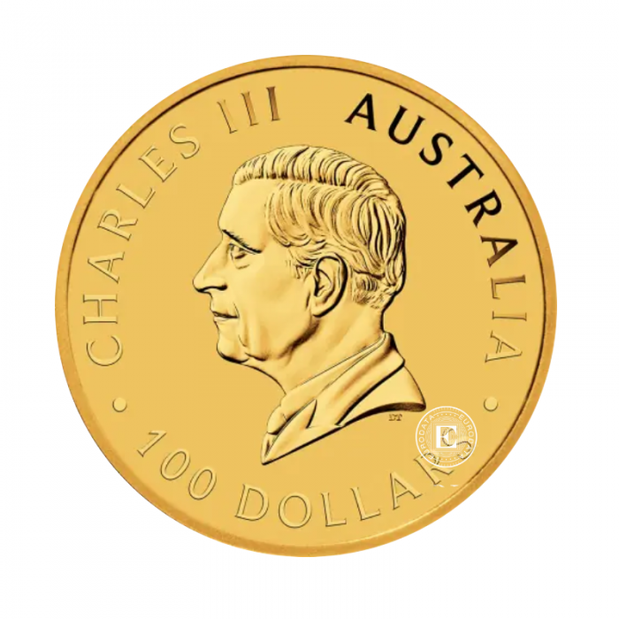 1 oz (31.10 g) Goldmünze Australischer Emu, Australien 2024