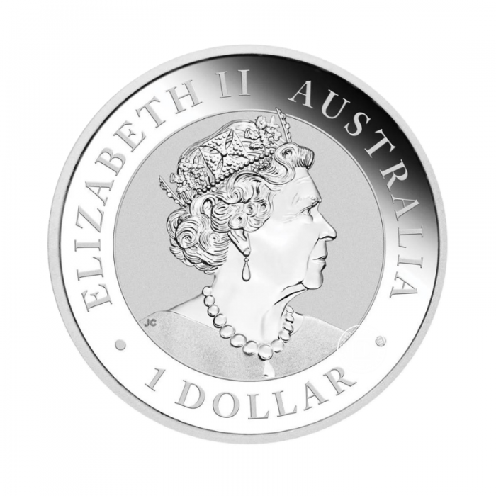 1 oz (31.10 g) sidabrinė moneta Australijos Pleištauodegis erelis, Australija 2016