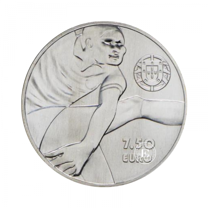 7.5 Eur pièce d'argent Euseblo, Portugal 2016