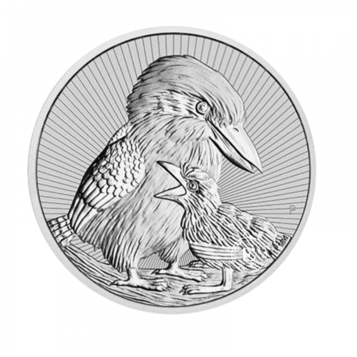 10 oz (311 g) silbermünze The Next Generation -  Mother and Baby Kookaburra, Australien 2020