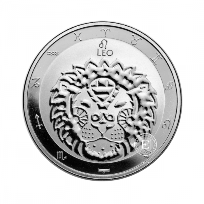 1 oz (31.10 g) sidabrinė moneta Zodiako ženklai - Liūtas, Tokelau 2024