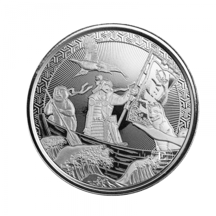 1 oz (31.10 g) silver coin Momotaro Onto Demon Island, Samoa 2021