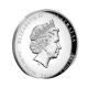 1 oz (31.10 g) sidabrinė moneta Lunar II -  Beždžionės metai, Australija 2016 (su sertifikatu, aukštas reljefas)