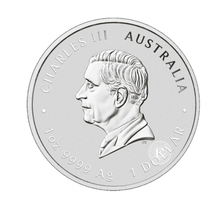 1 oz (31.10 g) sidabrinė moneta Quokka, Australija 2024