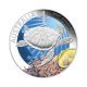 1 oz (31.10 g) Silbermünze PROOF Great Barrier Reef - Turtle, Australien 2011 (mit Zertifikat)