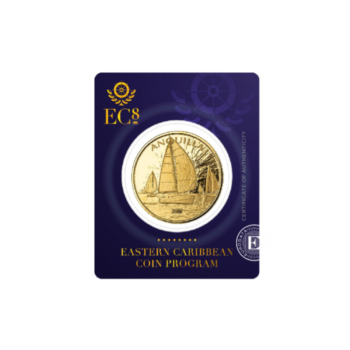 1 oz (31.10 g) gold coin EC8 Anguilla – Regatta, Eastern Caribbean 2023