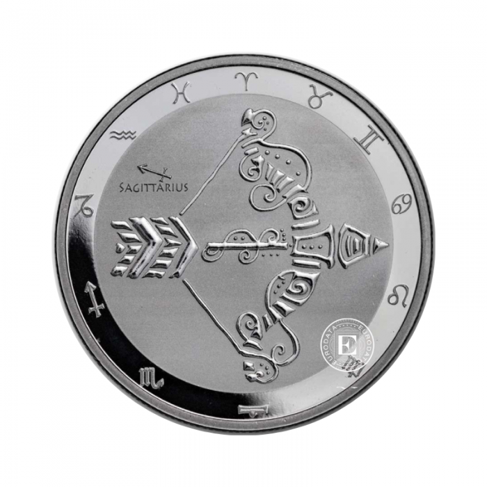 1 oz (31.10 g)  silver coin Zodiac Series - Sagittarius, Tokelau 2024