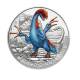 3 Eur spalvota moneta Therizinosaurus, Austrija 2021