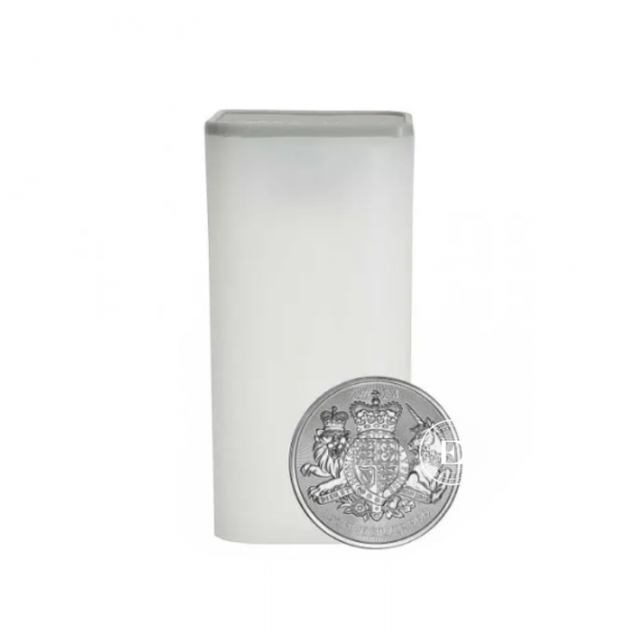 1 oz silver coin The Royal Arms, Great Britain 2024 (tube)