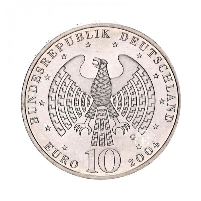 10 Eur (18 g) pièce d'argent European Union, Allemagne 2004