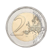 2 Eur moneta na karcie 200th anniversary of Ghent University, Belgia 2017 (FR version)