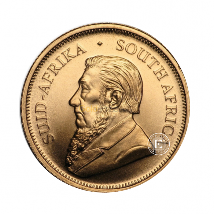 1 oz (31.10 g) auksinė moneta Krugerrand, Pietų Afrikos Respublika 2024