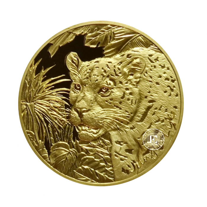 1 oz (31.10 g) auksinė moneta Jungle Life - Leopardas, Samoa 2024