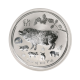 1 oz (31.10 g) silbermünze Lunar II - Year of the Pig, Australien 2019