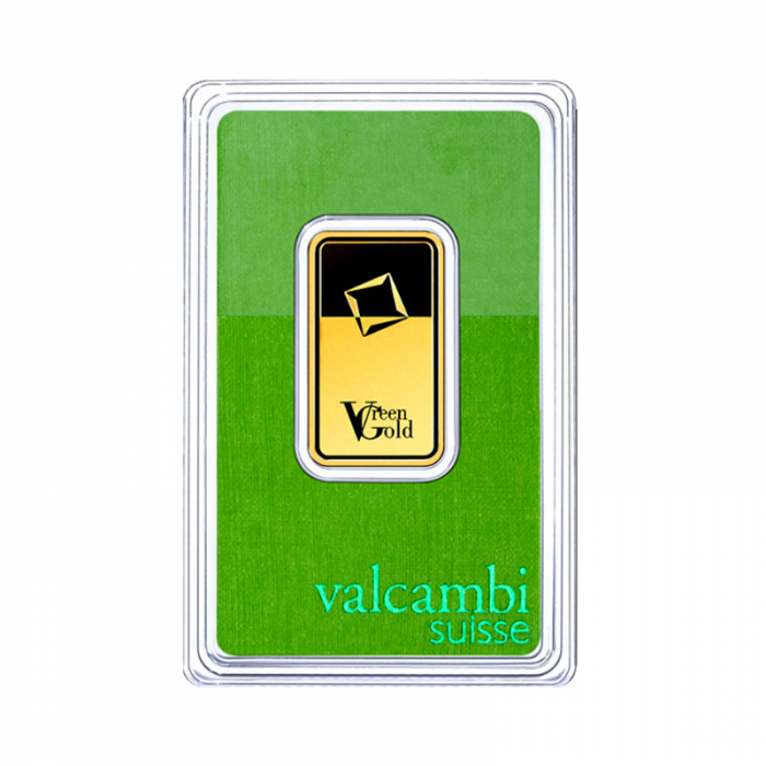 10 G Investicinio Aukso Luitas Green Gold Valcambi 999 9