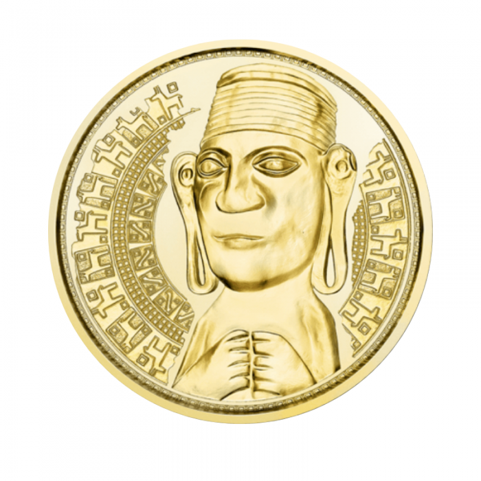 100 Eur (15.78 g) auksinė PROOF moneta Inkų auksas, Austrija 2021