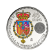 40 Eur silver colored coin X ANNIV KING FELIPE VI, Spain 2023