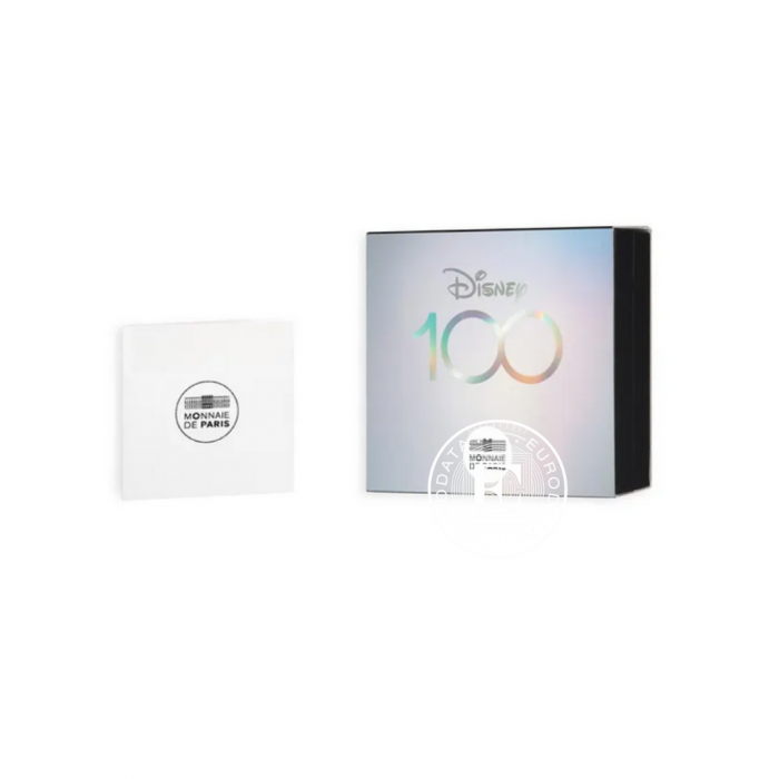 5 Eur (0.5 g) Goldmünze PROOF Disney's 100th anniversary, Frankreich 2023 (mit Zertifikat)