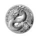 10 Eur (22.20 g) pièce d'argent PROOF Lunar - Dragon, France 2024 (avec certificat)