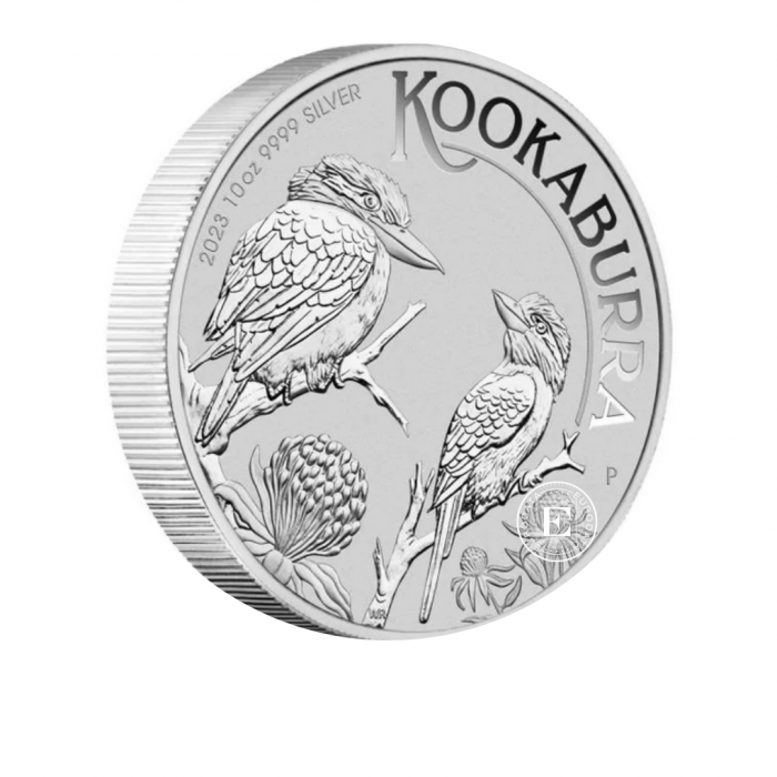 10 oz (311 g) pièce d'argent Kookaburra, Australie, 2023