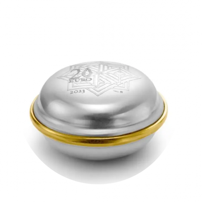 20 eurų (31.10 g) sidabrinė PROOF moneta Pierre Hermé - Macaron, Prancūzija 2023