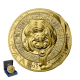 5 eurų (0.5 g) auksinė PROOF moneta Tigro metai, Prancūzija 2022