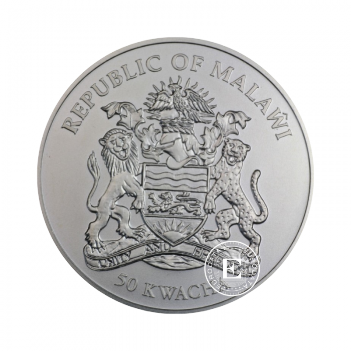 Pièce de 1 oz (31.10 g) en argent Springbok, Malawi 2010