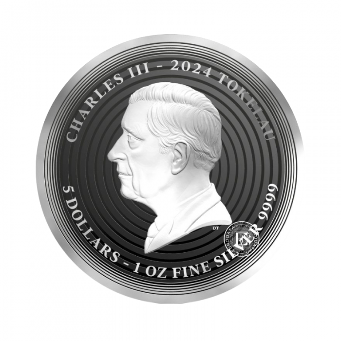 1 oz (31.10 g) sidabrinė moneta Vincento van Gogas - Ikona, Tokelau 2024