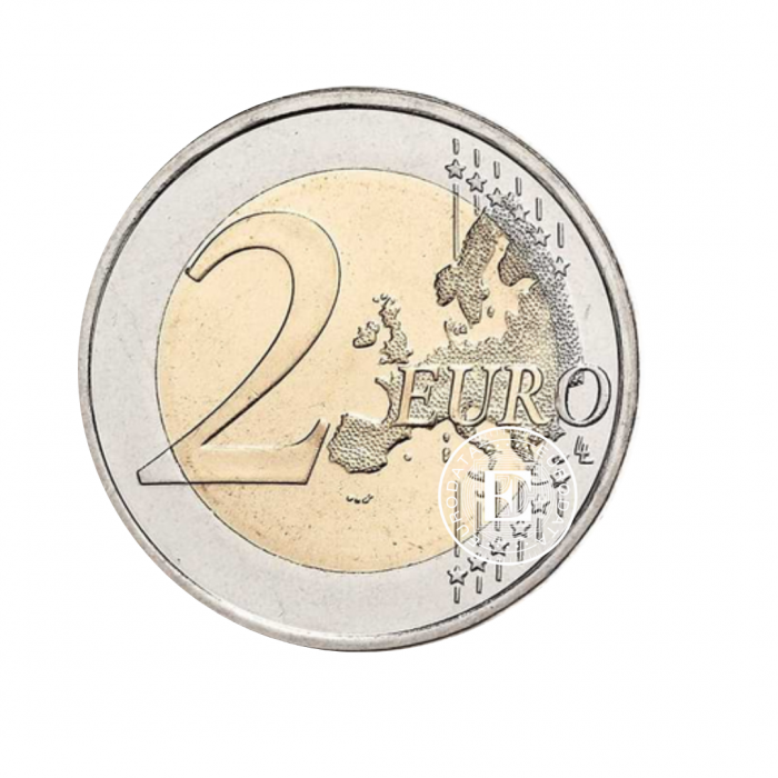 2 Eur moneta 30-osios Berlyno sienos griuvimo metinės, Vokietija 2019